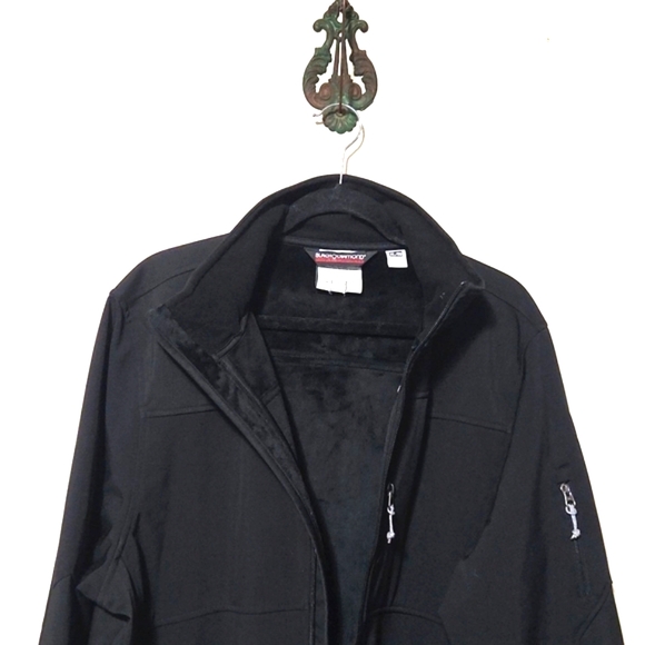 Black Diamond Double Diamond Men's Black Zip Up Jacket Size XL EUC - Picture 2 of 14